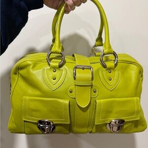 Vintage Y2K Marc Jacobs Lime/Yellow Venetia Bag
